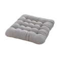 thumbnail image 4 of Ounissouiy Cojines de asiento con estilo de poliéster para un aspecto elegante y de moda Cojines para sillas de exterior gris 40 * 40 cm Type2 NO2, 4 of 6