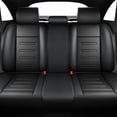 thumbnail image 2 of Car Seat Covers Compatible with Nissan Altima 2009-2024 Full Set Leather Seat Cushion Waterproof Automotive Seat Protectors(5 Seats,Black&Redline), 2 of 8