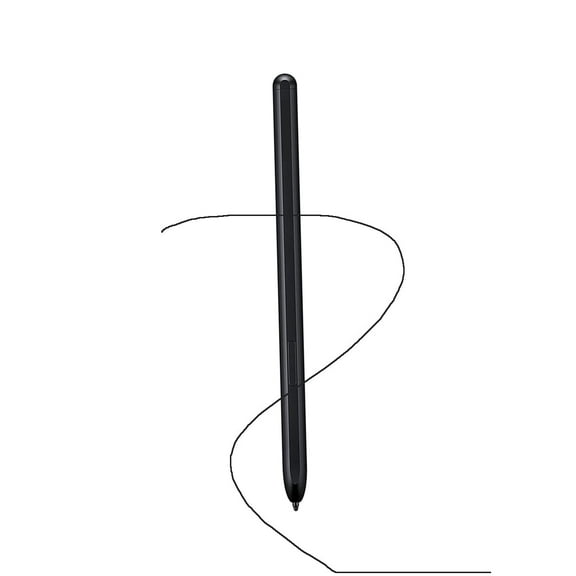 Touch Screen Stylus S Pen Replacement Part Stylus Pen for Samsung Galaxy Z Fold 3 Black
