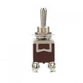 thumbnail image 4 of Interruptor De Palanca Momentáneo De 3 Posiciones ON OFF ON 6 Pines 12 Mm 15 A 250 V CA Con Material Duradero Para Control Industrial De Electrodomésticos De Automóviles, 4 of 7