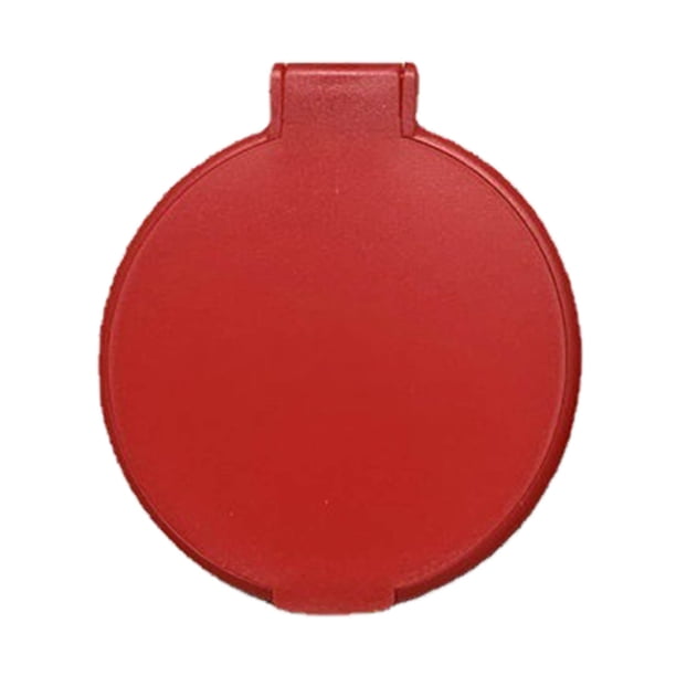 Espejo De Bolsillo Cosmético Compacto, Espejo Circular Plegable De Una Sola Cara Con Diseño De Iluminación Suave Para Viajes