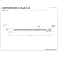 thumbnail image 2 of Kingston Brass LSSPRHOSE593AB 59" Braided Pull Down Kitchen Faucet Spray Hose, Antique Brass, 2 of 3