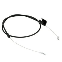 Control Engine Stop Cable Compatible with MTD and Troy-Bilt Lawn Mowers / Fits 200 & up walk-behind model series 020, 080, 500 / Replaces 746-0957, 14933, 290-641, 946-0957