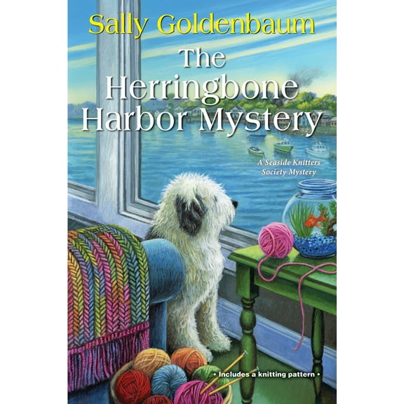 Seaside Knitters Society The Herringbone Harbor Mystery, (Paperback)