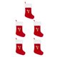 thumbnail image 2 of Billuyoard Calcetines Decorativos Navideños De Tela - Comodidad Exquisita Y Para Las Vacaciones Y Las Telas Son Suaves Grandes Rojo V Type2 NO2, 2 of 6