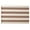 Coffee, variant on Fennco Styles Woven Bold Striped Area Rug 24" W x 51" L - Coffee Cotton Blend Carpet Indoor Outdoor Floor Mat for Living Room, Entryway, Bedroom and Floor Décor
