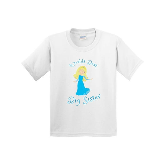 Inktastic World's Best Big Sister Youth T-Shirt