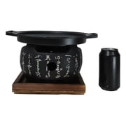 Japanese Cuisine Portable Konro Charcoal Grill BBQ Stove With Comal And Trivet
