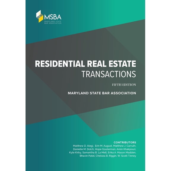 Residential Real Estate Transactions, (Paperback)