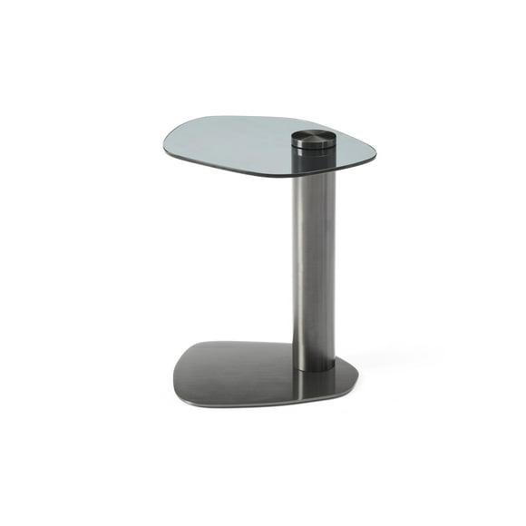 Mesa auxiliar Whiteline Modern Living Marley Bronze 46-76 cm