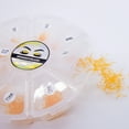 thumbnail image 4 of 6D Orange Color Lashes, 1000 Premade Volume Fans, Eyelash Extensions. Handmade! D Curl - 9 to 16mm, 4 of 6
