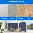 thumbnail image 3 of Retractable Side Awning 118''X 70'', Folding Privacy Screen Privacy Fence, Waterproof UV-Resistant Privacy Awning Outdoor for Garden, Deck, Patio, Pools, Gray, 3 of 9