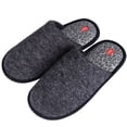 thumbnail image 5 of Hanes Womens ComfortSoft Cotton Slip On Scuff Slipper with Memory Foam, 5 of 9