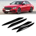 thumbnail image 3 of Car Cover Front Bumper Canard Fin Grille Trim Replacement E-Class W213 AMG Line 2016-2020 Car-styling, 3 of 5