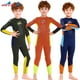 thumbnail image 2 of Eigraketly DIVE SAIL Neopreno Niños Traje de buceo Cuello 2.5mm UPF 50 Mantener caliente Deportes acuáticos Snorkeling Playa Jugar Traje Deportes acuáticos Azul oscuro XXL, 2 of 6