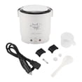 thumbnail image 1 of Herwey Cuiseur à Riz Électrique Portable Multifonction 12V 100W 1L, Cuiseur Vapeur pour Aliments pour Voitures, Cuiseur Vapeur pour Aliments, Cuiseur à Riz Portable, 1 of 8