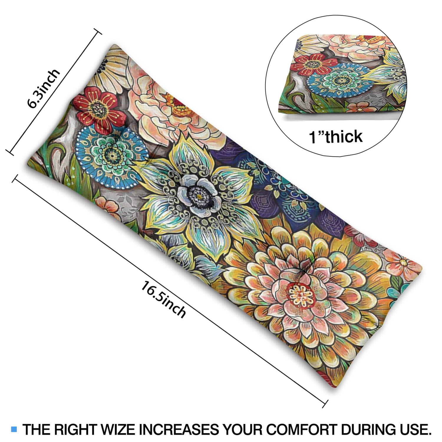 Post Surgery Recovery Pillow Adjustable Seatbelt Cushion for Mastectomy & Abdominal Surgeries, Lightweight & Shock-Absorbing (Tribal Pattern)