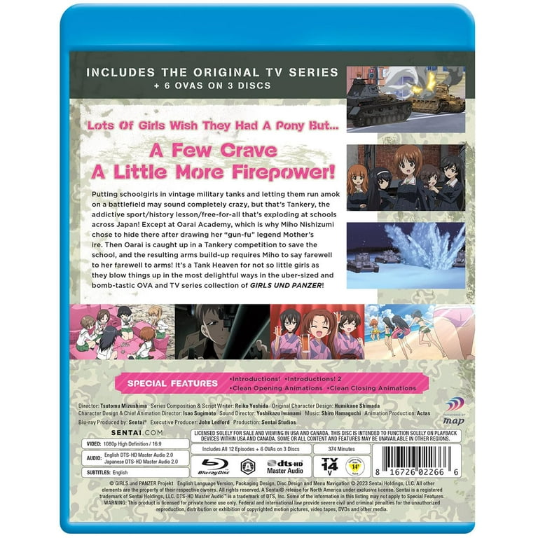 Girls Und Panzer TV Collection, Vintage Tanks, Movies & Series
