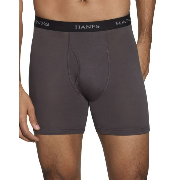 Hanes Hanes Mens FreshIQ ComfortBlend 4Pack Assorted Boxer Briefs