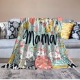 thumbnail image 6 of Easter Mama Plush Flannel Blanket 50"x60" Happy Easter Soft Fuzzy Cozy Warm Winter Throw Blanket for Couch Bed Throw Blanket for Kids Family And Friends Adults, 6 of 8