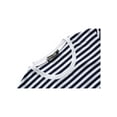 thumbnail image 4 of INSPIRE CHIC T-Shirt pour Homme à Rayures Col Ras du Cou Manches Longues Chandail Haut 42 Bleu Marine, 4 of 8