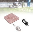 thumbnail image 4 of Spark Plug Filter Set, Lawn Mower Air Filter Easy To Install Sturdy Long Service Life Aluminum  For Courtyard For Outdoor For Garden, 4 of 8