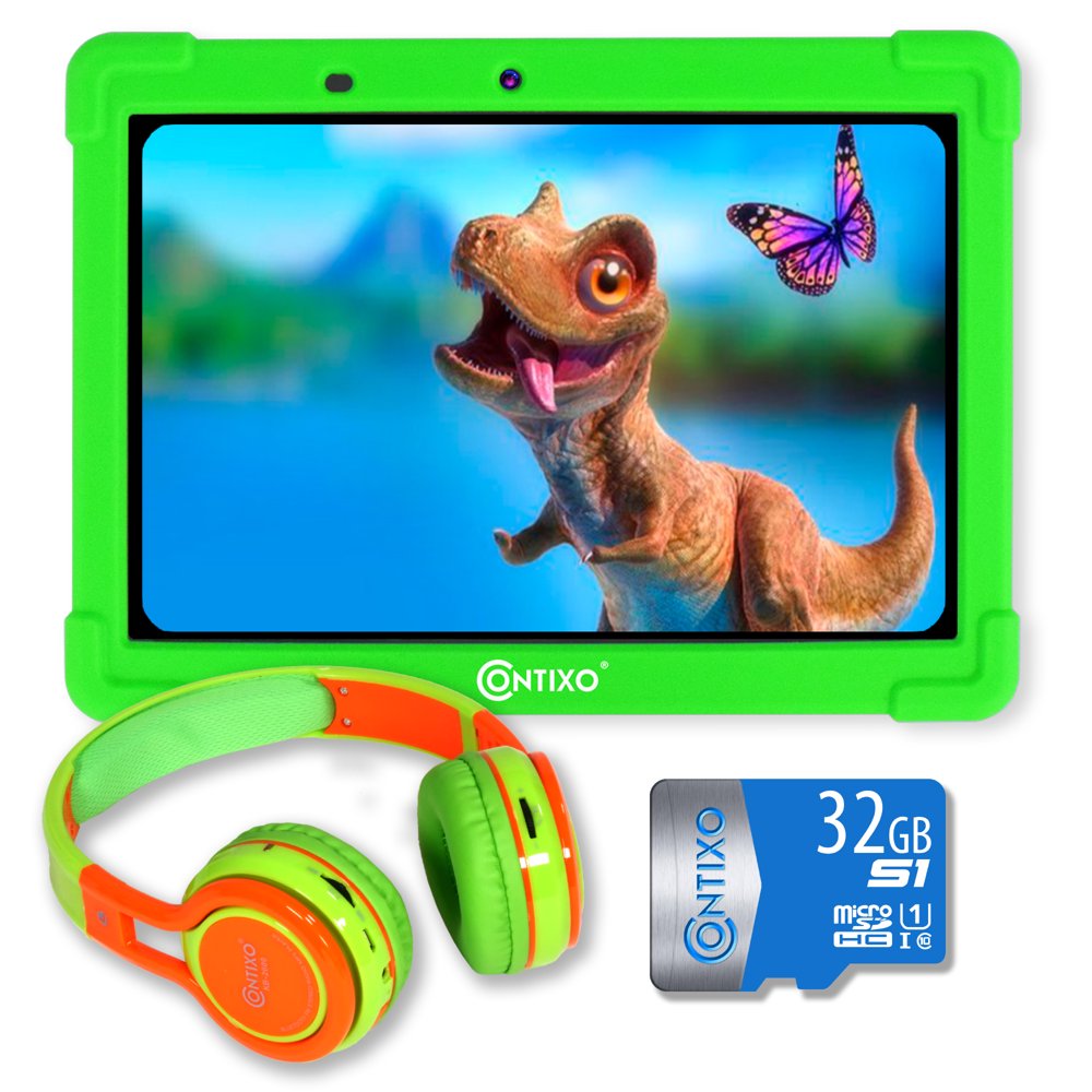 Contixo 10 inch Kids Learning Tablet Bundle 2GB RAM 16GB Storage