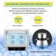 thumbnail image 5 of Baño ultrasónico digital de 2 l, 3 l, 4 l, 6 l, 10 l, 15 l, 22 l, 30 l, calentador de 600 W, temporizador, cesta de limpieza, limpiador ultrasónico, herramienta de limpieza, 5 of 5