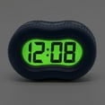 thumbnail image 5 of Timelink Rubber Smartlight Fashion Digital LCD Alarm Clock - Blue, 5 of 7