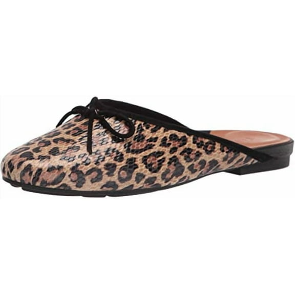Gentle Souls by Kenneth Cole Women's Eugene Bow Mule, Natural Leopard, 9.5 M US