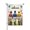 Style 4, variant on Spring Garden Flag Welcome For Outside Dolphin Jumping Out Of The Water With Full Moon In Backgroun 12×18 In Double Yard Flag Outdoor Farmhouse Decoration Home Festival