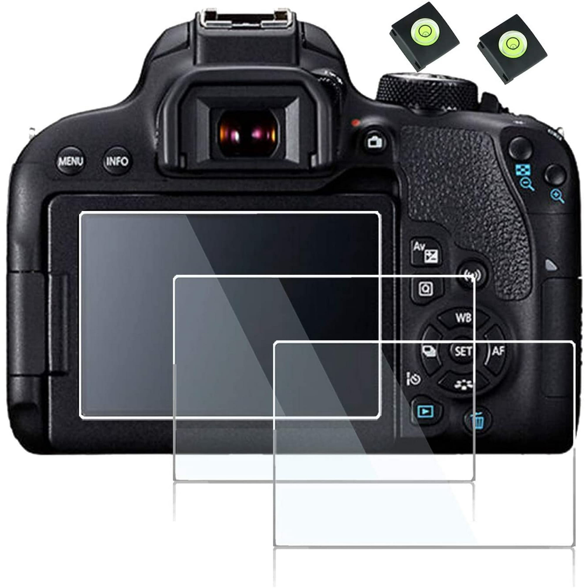Glass Screen Protector Compatible for Canon EOS 800d 760d 750d