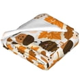 thumbnail image 2 of Bingfone Autumn Woodland Characters Print Flannel Fleece Blanket Throw Blanket for Bed,Sofa,Couch,Travel,Camping(40"x30" ), 2 of 8