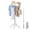 1-Tier, variant on Travel Garment Rack Portable and Foldable Folding Clothes Rack for Dance Travel Camping Drying with Storage Bag RV Indoor Outdoor A Collapsible Mini Clothing Rack