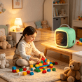 thumbnail image 3 of HIBIBUD 2026 New Desktop Small Household Portable Heater Quick Heat&Energy Saving Portable Heater Universal Car Heater with Blower Mini Fireplace Heater Dog Camp Heater Car Heater Battery Powered, 3 of 7
