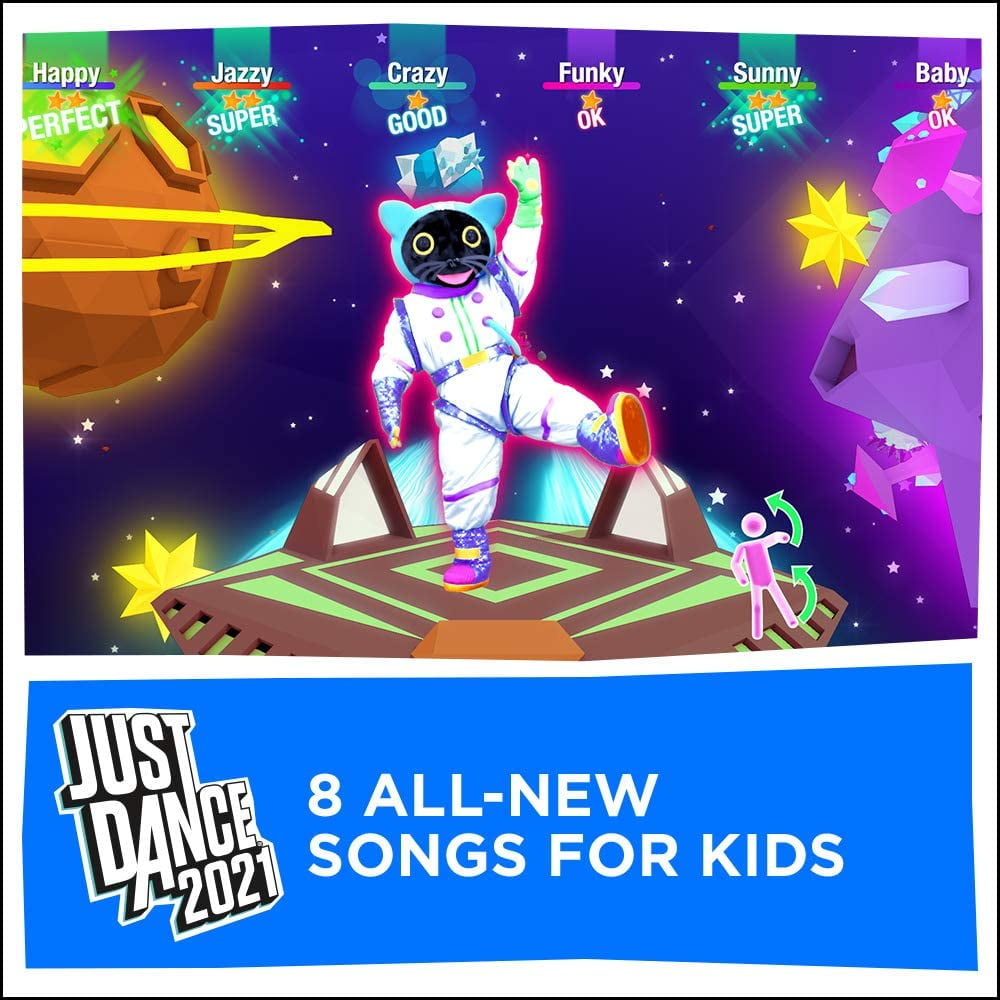 Ubisoft, Just Dance 2021, Nintendo Switch, 40 Songs, Exercise Game