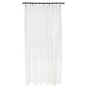Lifetime Mildew Resistant Super Clear Shower Curtain/Liner 72 in. W x