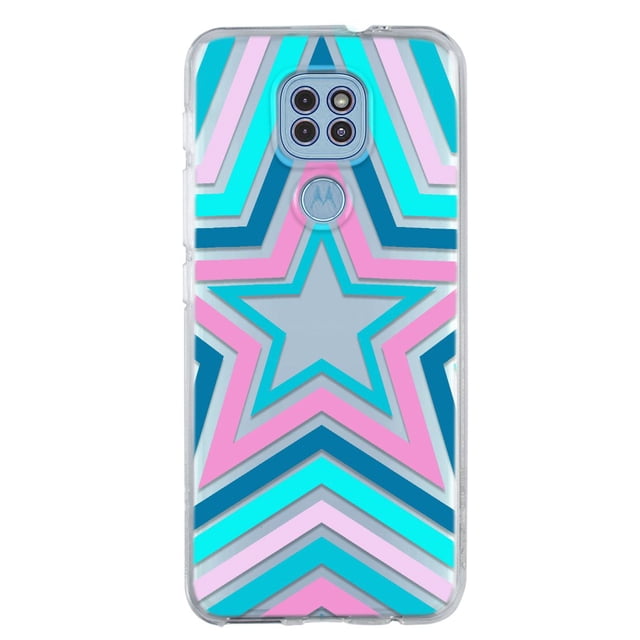 Funda para Moto G9 Play Ilusion de Estrellas InstaCase Protector Antigolpes Uso Rudo