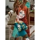 thumbnail image 3 of 2024 Europa y Estados Unidos primavera y verano nuevas mujeres estampado empalme cuello en V Snoopy estampado vestido suelto mujeres, 3 of 5