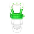 thumbnail image 2 of Baby Fruit Food Feeder 2Pack Silicone Nipple Fresh Pouches Teething Toy Aching Gums Pacifier Reusable, 2 of 7