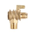 thumbnail image 3 of Pure Copper 3-Way Check Valve for Dafeng 65 Belt-Driven Air Compressor (0.36/0.6), Premium Compressor Accessory with 1/2*1/2*1/8 Inch Internal Threads, Bi-Directional Flow Control, Easy Installation, 3 of 5