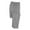Grey, variant on Women's Pockets Elastic Waist Straight Solid Color Casual Pants Pants