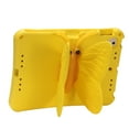 thumbnail image 4 of Kids 3D Butterfly Case for iPad 9th 8th 7th Genertion 10.2 inch,360° Rotating Foldable Wing Stand EVA Case Shockproof Cover for iPad Air 3rd Generation 2019/iPad Pro 10.5" 2017,Yellow, 4 of 5