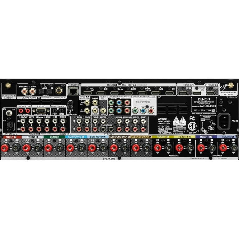 DENON - DENON AVR-X4400H AVアンプ DENON AVR-X4400H AVアンプ