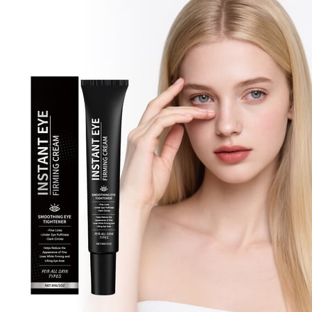 Eye Cream Anti Aging,Eye Cream for Puffiness and Bags Under Eyes,Instant Eye Tightener - Temporary Lift, Reduces Puffiness(Multicolorblack)