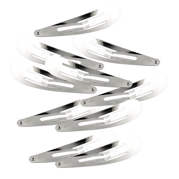 Pinzas para el pelo Macarena 10 Piezas 7/9 cm Clips de Broche Pteados