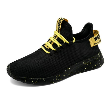 

Men‘s Breathable Lace Up Sneakers Running Sports Shoes