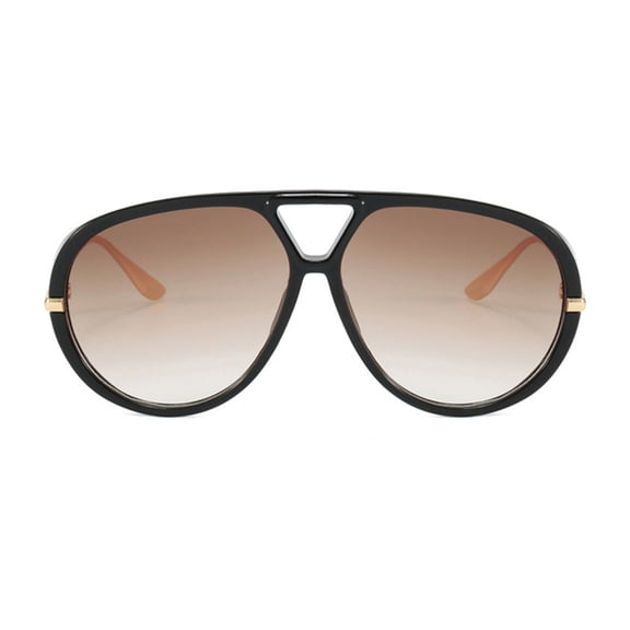 Novelty Oversized Shades Lightweight Metal Frame Polarized Lens For Women Men Fashion Sunglass