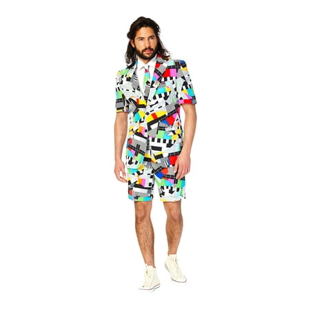 Mens 'SUMMER Testival' Party Suit and Tie by OppoSuits