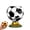 C, variant on Soccer Ball Shaped Rotating Drinking Glass Cup, 10oz/300ml Football Trophy Beer Glass with Gold Base, Novelty Sports Themed Drinkware for Beer, Cocktails, and Game Day